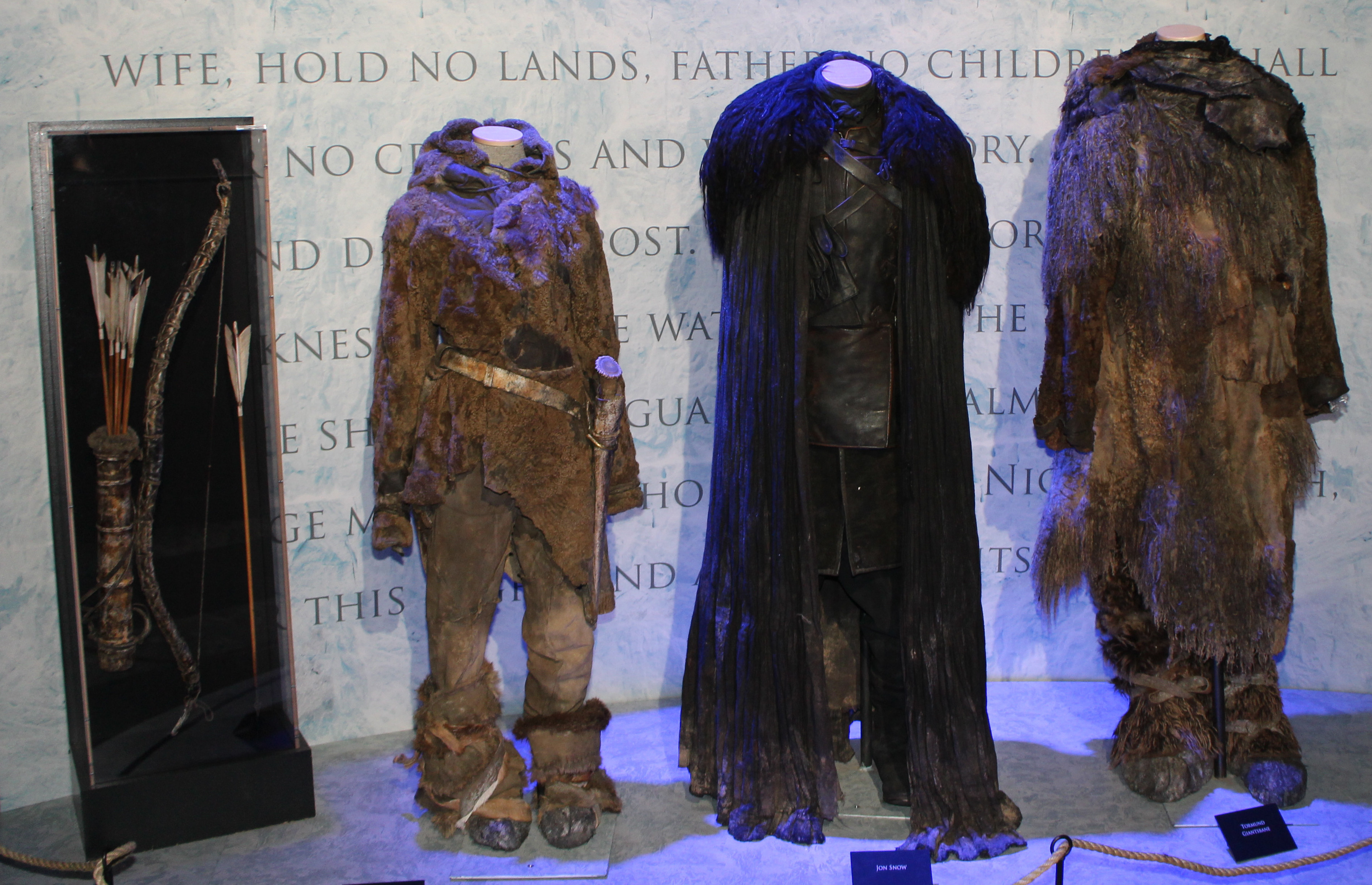 costumes worn in game of thrones